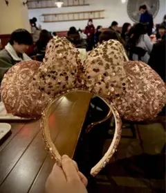 ディズニーカチューシャ　スパンコールのサムネイル