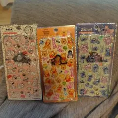 正規品　プチドロップシール　ディズニー 3枚セット