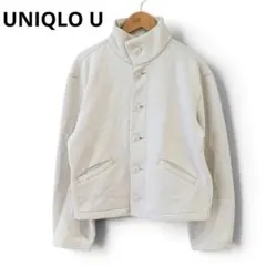 UNIQLOU　ジャージーブルゾン　ナチュラル　アイボリー　上着　コート