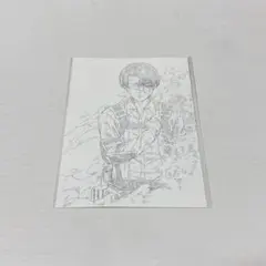 進撃の巨人 リヴァイ 劇場版 入場者 特典 ポストカード