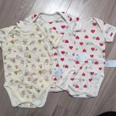 UNIQLO ボディスーツ ベビー肌着 3点セット 70cm