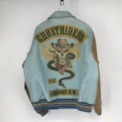 Schott クラシックレーサー レザージャケット ワッペン ダーティー加工