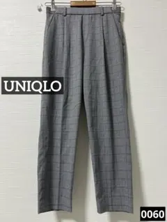 R*o様 0060 UNIQLO EZYタックアンクルパンツ グレー
