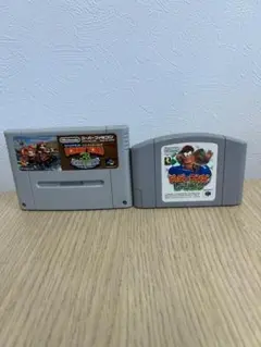 『２点セット』ディディコングレーシング・スーパードンキーコング3　謎のクレミス島