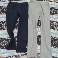 ネイビー・グレー 2色 ロングパンツ