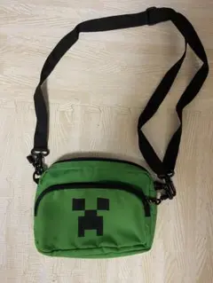 Minecraft クリーパー ショルダーバッグ　中古