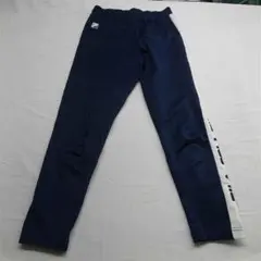 ★FILA サイドラインジャージパンツ ネイビー系 Mサイズ レディース