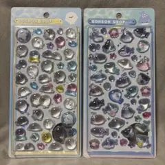 【正規品】　水族館　ボンボンドロップシール　2枚セット