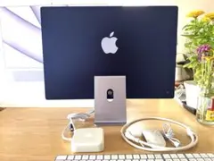 Apple iMac 24インチ M1 16GB／SSD 500GB 美品・外箱