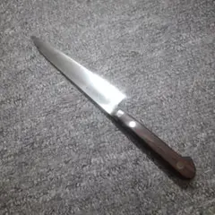 ONo.862　中古　築地正本　ペティナイフ　秀A(特上鋼・V金1号)のサムネイル