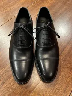 【極美品】42ND  HIGHLANDストレートチップ 6 1/2黒 2025年最新】42ND ROYAL HIGHLAND シューズ型：ストレートチップ