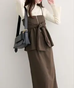 ぽてと様専用♡　ナチュラルクチュール　osono　2WAYビスチェ付きスカート