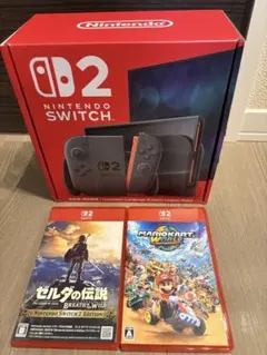 【新品未開封 】Nintendo Switch2 本体 ➕ソフト2本