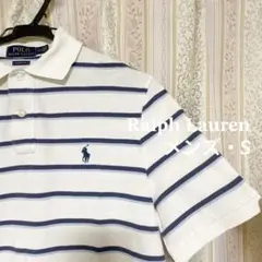 Ralph Lauren ボーダー ポロシャツ S