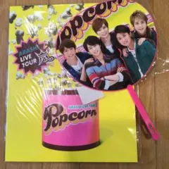 【ARASHI☆2012 POPCORN☆ライブ写真集&ミニうちわ》