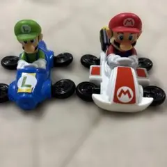 マリオ ルイージ カートフィギュアセット