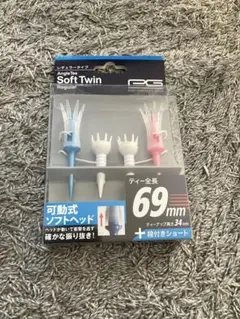 PG Soft Twin ゴルフティー 69mm 2セット