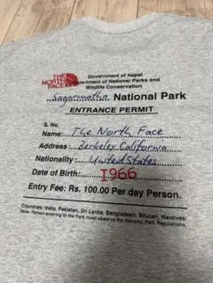 The North Face Tシャツ