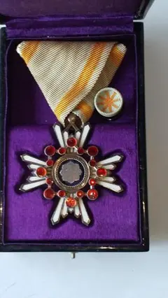 希少品 勲六等瑞宝章 勲章 ミリタリー ミリタリーグッズ 旧日本軍 美品