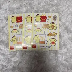 ポムポムプリン シール 3枚セット