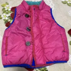 100ラグマート リバーシブル ベスト アウター