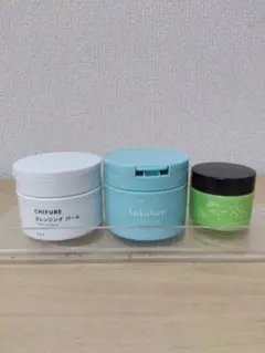 【まとめ売り】ルルルン　ちふれ クレンジングバーム　など3点のサムネイル