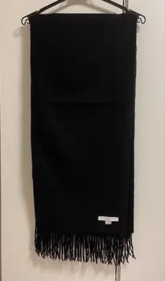 Johnstonsジョンストンズ⭐︎大判カシミアストール・ ブラック