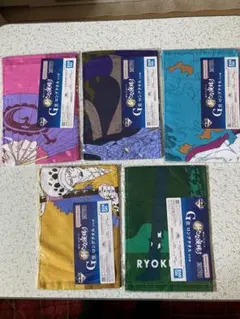 ワンピース　一番くじ　新たな夜明け　G賞　タオル 5枚セット