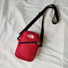 THE NORTH FACE ザノースフェイス ミニショルダーバッグ レッド美品
