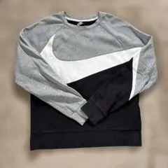 Nike スウェットシャツ M グレー/ブラック