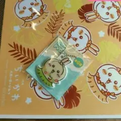 ちいかわ うさぎ　PVCキーホルダー　とマルチクロスのセット フラダンスのサムネイル