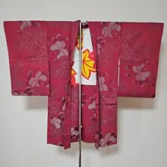 長羽織 ワインレッド