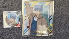 黒子のバスケTravel Ver.　黒子テツヤ　缶バッチ、ミニ色紙2点セット