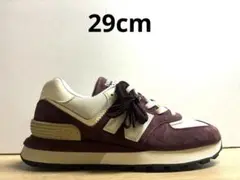 未使用 29cm D ニューバランス U574LGRB バーガンディ