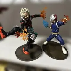 僕のヒーローアカデミア フィギュア 爆豪勝己 轟焦凍 2体セット