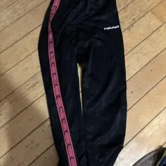 HEAD 黒 ジャージパンツ