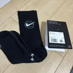 NIKE バスケットボール ソックス L25-27cm 黒