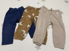 GU・h&m⭐︎長ズボン3点セット