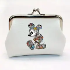 ディズニーグッズ　ミッキーマウス　コインケース がま口財布　新品未使用品