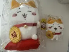 ちいかわ 招福！ハチワレ ぬいぐるみ＆マスコット セット 🌟新商品🌟 12/9(金)発売 ◾️招福！ハチワレぬいぐるみS 2200円(税込
