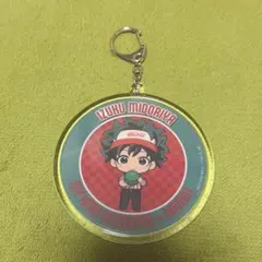 緑谷出久 ヒロアカ ラウンドワンコラボ アクリルキーホルダー②