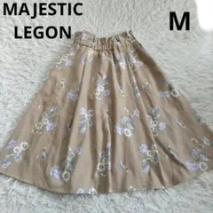 MAJESTIC LEGON 花柄 ロングスカート 総ゴム ポリエステルのサムネイル