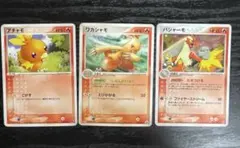 ポケモンずかんカード アチャモ ワカシャモ バシャーモ セット - メルカリ