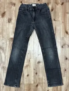 GAP キッズ ブラックデニム スキニーストレッチ140cmのサムネイル