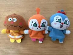 アンパンマン 指人形 カレーパンマン ドキンちゃん コキンちゃん