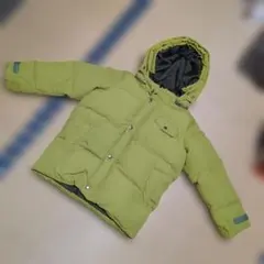 AIGLE　エーグル　ダウンジャケット　120サイズ　キッズ　グリーン系