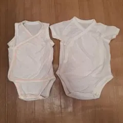 UNIQLO ユニクロ ベビー 肌着 2点セット 70cm ホワイト メッシュ
