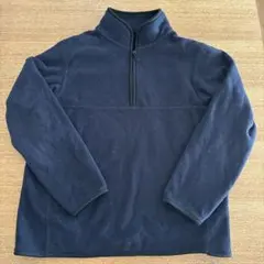 UNIQLO ネイビー ハーフジップ フリースジャケット 150
