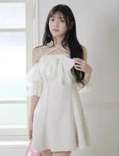 Julie cable mini dress andmary - メルカリ