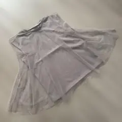 GRL チュールレイヤード ノースリーブ トップス